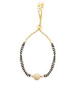 Black diamond mangalsutra