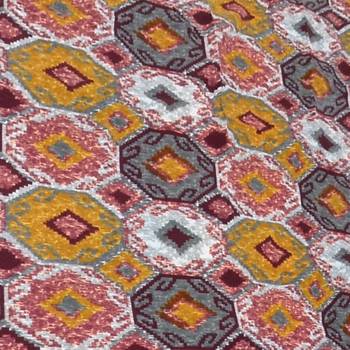 Brown floral print Poly Cotton bed sheets 3