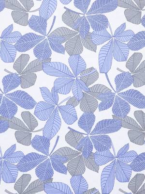 Blue floral print Cotton bed sheets 4