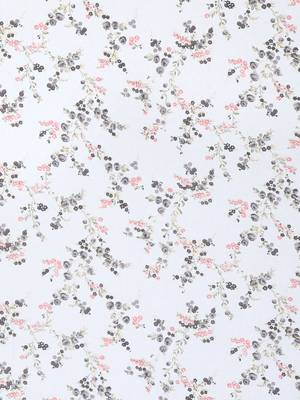 White floral print Cotton bed sheets 4