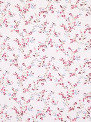 White floral print Cotton bed sheets 4