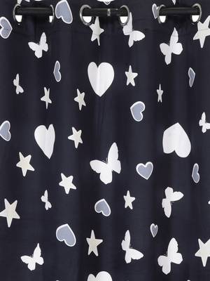 Blackout Glow in Dark Door Set of 2 Black 2