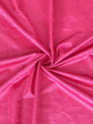 Emboss Polyester Window Set of 2 Pink 5