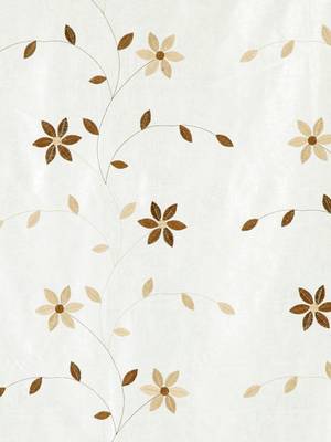 Kniting Embroidery White Polyester Door Set of 2 4