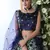 Mint Green Thread, Zari With Sequince Embroidered Art Silk Semi Stitched Lehenga