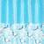Penited Door Sky Blue Set of 2 Curtain