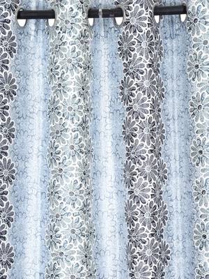 Penited Door Grey Set of 2 Curtain 2