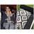 black Digital printed Linen partywear Bollywood saree with blouse
