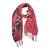 Women's Pink wool scarf