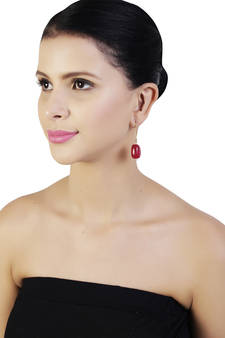 Red na danglers-drops