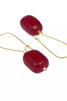 Red na danglers-drops