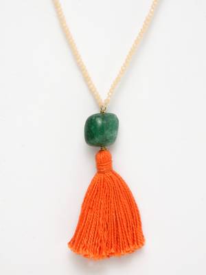 Orange emerald necklaces 2