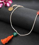 Orange emerald necklaces