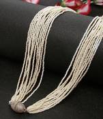 White pearls necklaces