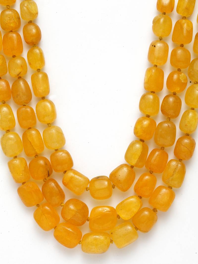 Yellow sapphire   necklaces