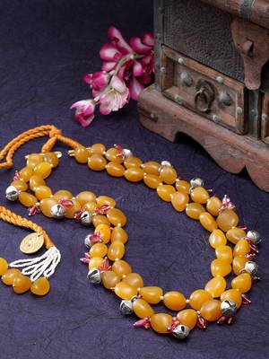 Yellow sapphire   necklaces 4