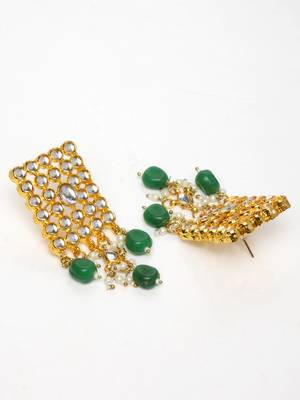 Green kundan chokers 3