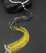 Yellow pearls necklaces