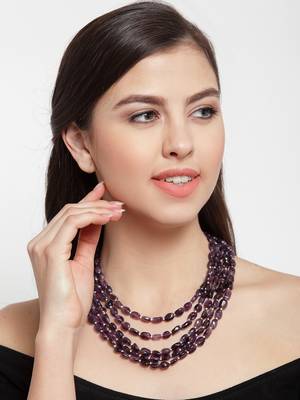 Brown amethyst   necklaces 2