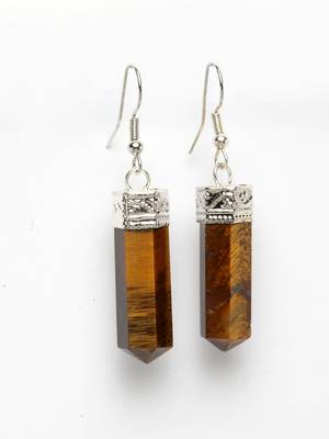Brown crystal danglers-drops 3