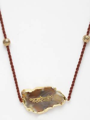 Brown agate necklaces 2