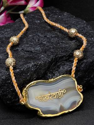 Yellow agate necklaces 1