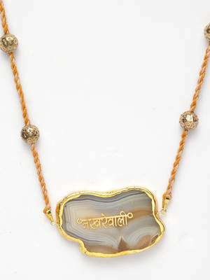 Yellow agate necklaces 3