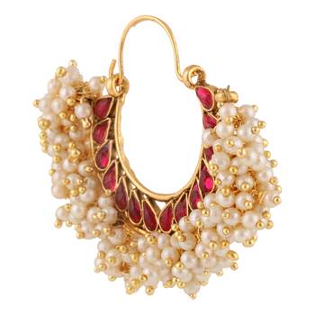 Pink chandbali 2