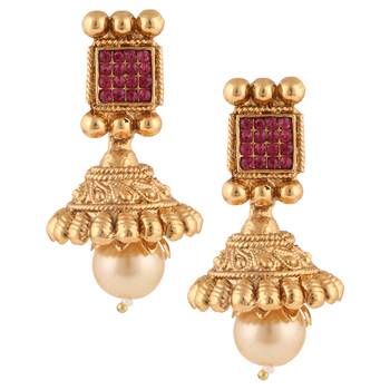 Pink danglers-drops 1