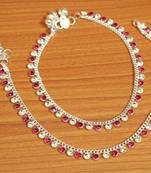 Pink Zircon       Anklets