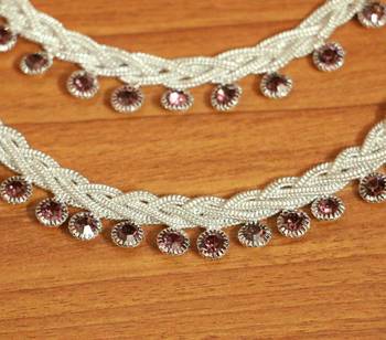 Purple Zircon       Anklets 2