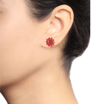 Pink studs 3
