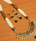 Black Pearl Necklace-Sets