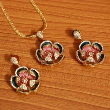 Multicolor Cubic Zirconia Pendants 1