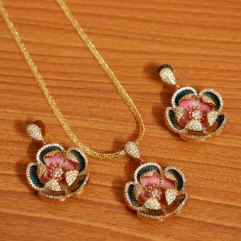 Multicolor Cubic Zirconia Pendants 2