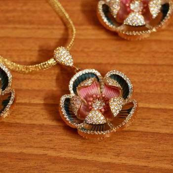 Multicolor Cubic Zirconia Pendants 3