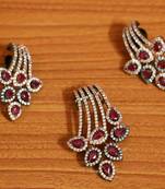 Red Cubic Zirconia Pendants