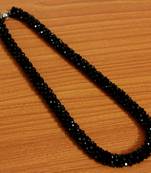 Black swarovski crystal necklaces