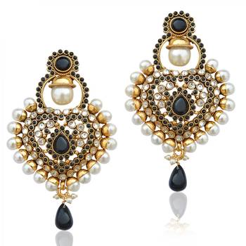 Black danglers-drops 1