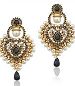 Black danglers-drops