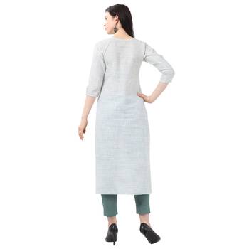 White printed cotton kurtas-and-kurtis 3