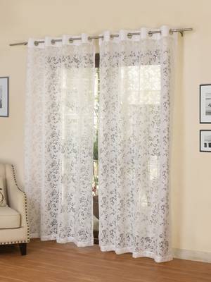 ROSARA HOME Emily Brasso Pack of 2 Curtains 1