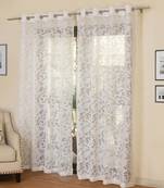 ROSARA HOME Emily Brasso Pack of 2 Curtains