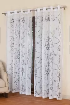 ROSARA HOME Wallace Pack of 2 Curtains