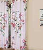 ROSARA HOME Kai Chenille Pack of Single Long Door Curtain