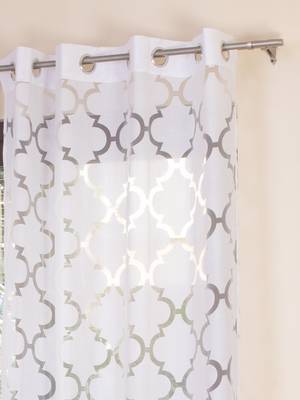 ROSARA HOME Bruno Burnout Pack of 2 Curtains 2