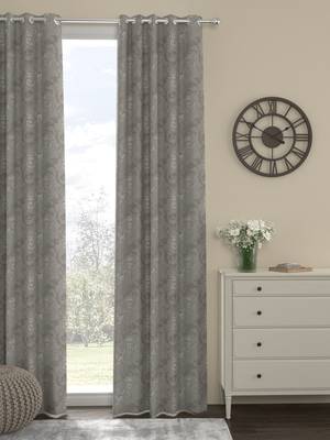 ROSARA HOME Regal Dyed Jacquard Pack of Single Curtain 1
