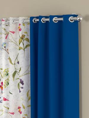 ROSARA HOME Erba Voile Pack of 4 Window Curtains 2
