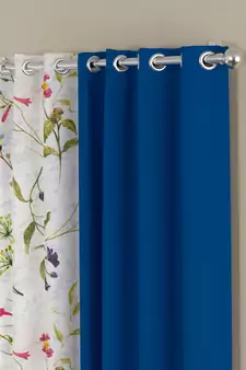 ROSARA HOME Erba Voile Pack of 4 Window Curtains