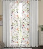 ROSARA HOME Mateo Voile Pack of 4 Door Curtains